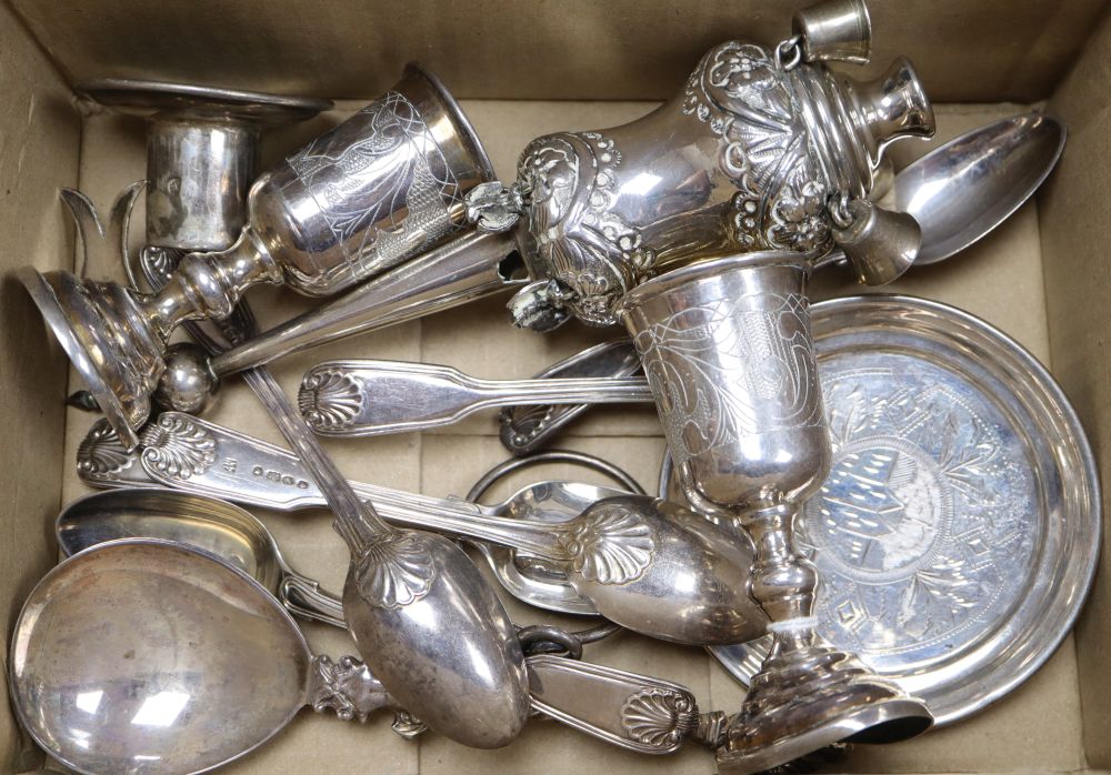 Mixed silver etc.